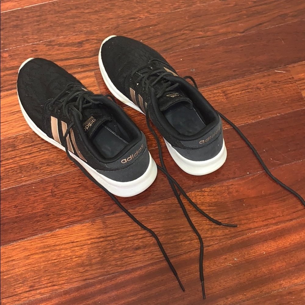 Black Adidas shoes